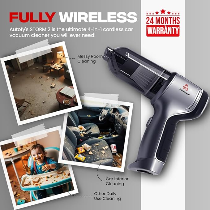 AeroSweep Pro - Portable Air Duster Wireless Vacuum Cleaner