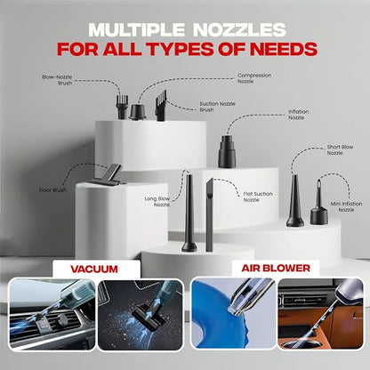 AeroSweep Pro - Portable Air Duster Wireless Vacuum Cleaner