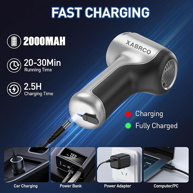 AeroSweep Pro - Portable Air Duster Wireless Vacuum Cleaner