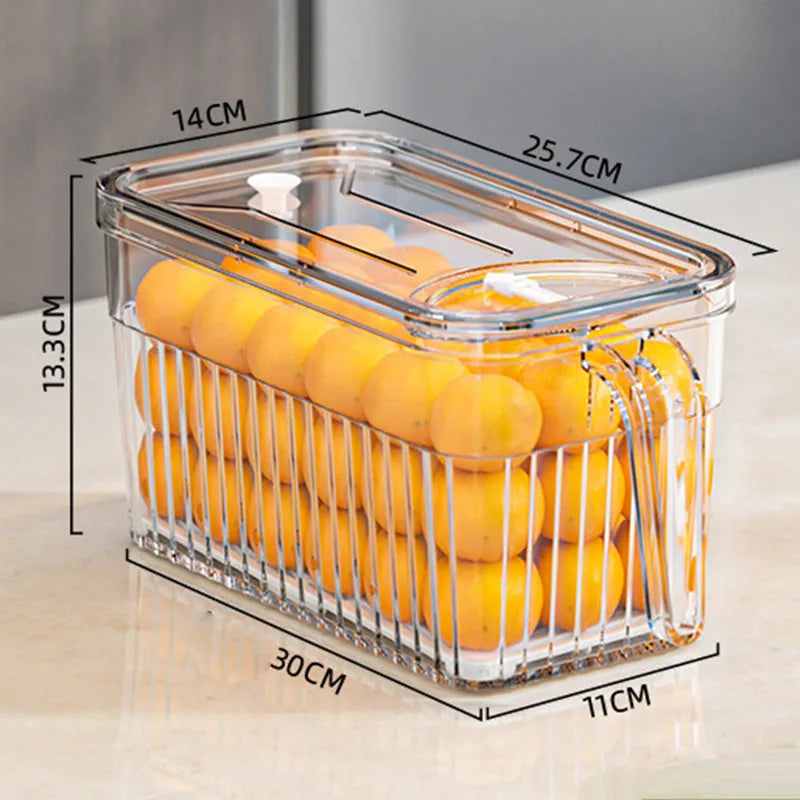 Unbreakable kitchen storage Basket (Pack of 6)