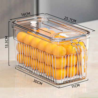Unbreakable kitchen storage Basket (Pack of 6)